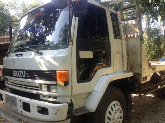 ISUZU  10 ล้อท้ายเป็ด เครื่อง 6BG1 เล่มพร้อมโอน