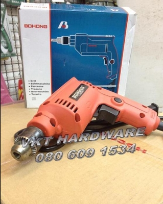 สว่าน 2 หุน BOHONG ปรับซ้าย-ขวา ช้า-เร็ว