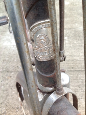 ขายจักรยานโบราณ phillips คานเดี่ยวล้อ 28"