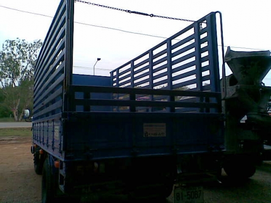 ขายรถ 6 ล้อ อีซูซุ NPR การ์ตูน กะยะคาร์โก้ คอกเหล็ก รถสวย พร้อมใช้