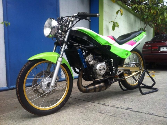 kawasaki victor m150 1855เสื้อทอง ใหม่ๆจบๆ 22,000