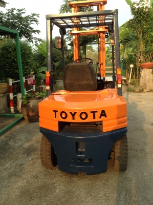 +++ ขายโฟล์คลิฟท์  TOYOTA 5FD25  ขนาด 2.5  ตัน  เครื่องยนต์ดีเซล  เสา  4  เมตร     เกียร์ธรรมดา   งา 1,070  มม.  ยางตันใหม่ 4 เส้นครับ   รถสภาพดี  พร้อมใช้ครับ +++