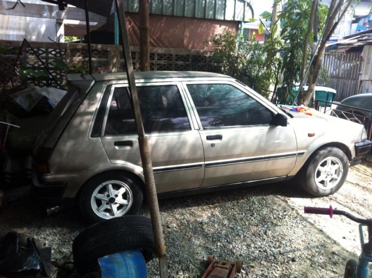 toyota starlet ep70 เครื่องเดิมๆ แก็สลงเล่มแล้ว ถูกมากๆๆๆ