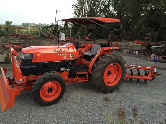 L4508di ใบดันหน้าพร้อมผานหลัง รถสวยคุณภาพดีฟรีขนส่งราคาย่อมเยาว์