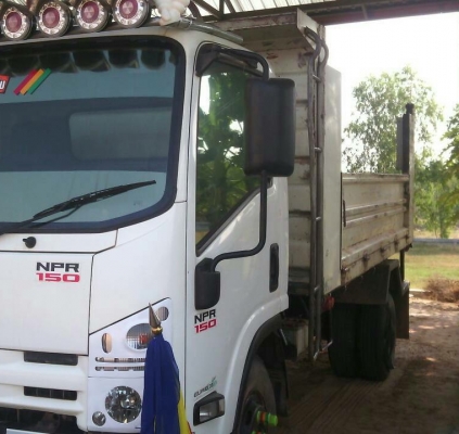 กกล้อดั้ม อีซูซุ NPR150hp ปี53รถใช้งานน้อย สภาพดีสวยจิ๊บพร้อมใช้งาน ทะเบียนพร้อมโอน