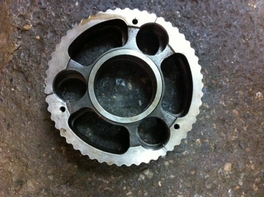 เฟืองจักรยานPC120-3. ของถอดแท้JP