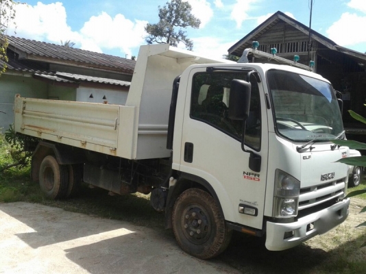 รถอีซูซุ 6 ล้อดั้ม NPR  150 แรงม้า. ปี 51  ( รถวิ่ง 3x,xxx กม. )  สนใจติดต่อ 081 - 6079515