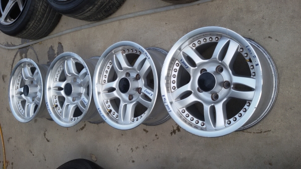 ขายล้อขอบ15 5รู114ชุดละ5500