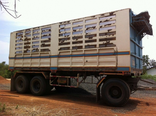 ขายรถพ่วงดัมพ์ HINO FN2KWE เครื่อง P11C-320 แรง ช่วงล่าง ZM8 น็อต 7 เกียร์เดินหน้า