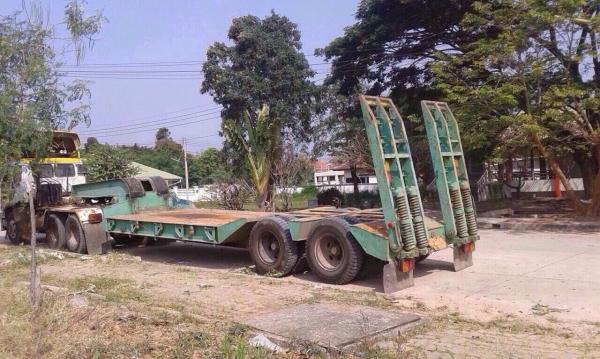 ขายหางโรเบท ยาว 12 เมตร 2 เพลา กว้าง 2.50 เมตร ทะเบียนพร้อม