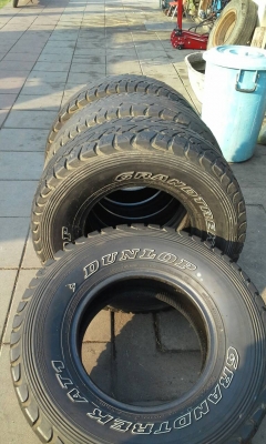 31X10.50R15 DUNLOP GRANDTREK A/T1 ชุด 4 เส้น TEL.081-427-3941 31X10.50R15 DUNLOP GRANDTREK A/T1 ชุด 4 เส้น TEL.081-427-3941