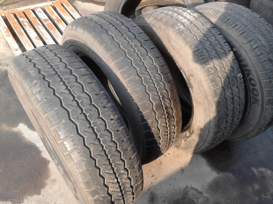215/70R16 HANKOOK RADIAL RA08 ปี2013 ชุด 4 เส้น TEL.081-427-3941