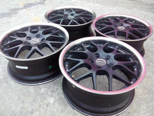 Vip 18 5รู114.3กว้าง8"ขอบเลส เดิมๆ  Et 43