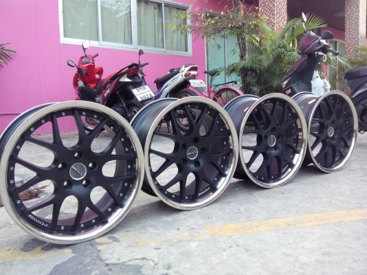 Vip 18 5รู114.3กว้าง8"ขอบเลส เดิมๆ  Et 43