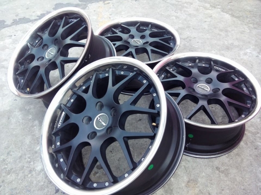 Vip 18 5รู114.3กว้าง8"ขอบเลส เดิมๆ  Et 43