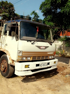 ขายรถบรรทุก 10 ล้อเทรลเลอร์ HINO FM18 185 แรงม้า 2 เพลาสโลดึง ราคา 650000