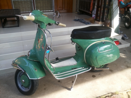 ขายเวสป้าสปริ้นทะเบียนไม่โอนภาษีไม่ขาด