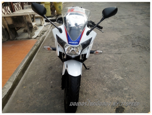 ขาย CBR 150R หัวฉีดรถบ้านมือเดียวสีขาวปี 55