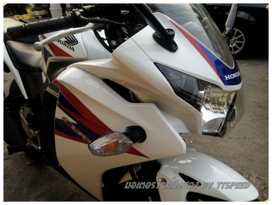 ขาย CBR 150R หัวฉีดรถบ้านมือเดียวสีขาวปี 55