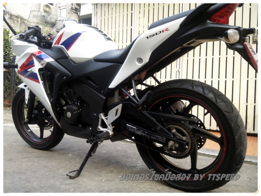 ขาย CBR 150R หัวฉีดรถบ้านมือเดียวสีขาวปี 55