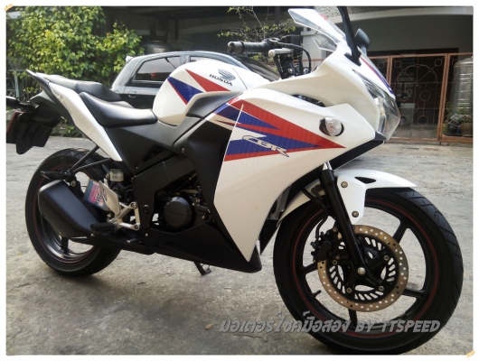 ขาย CBR 150R หัวฉีดรถบ้านมือเดียวสีขาวปี 55