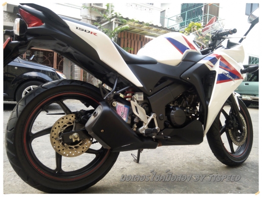 ขาย CBR 150R หัวฉีดรถบ้านมือเดียวสีขาวปี 55