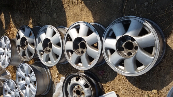 ขายล้อขอบ15 5รู114ชุดละ3000