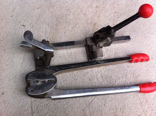 ชุดดึงสายรัดกล่อง HULI และตัวย่ำสายรัดให้ติดกัน ขนาด 12- 16 มม.