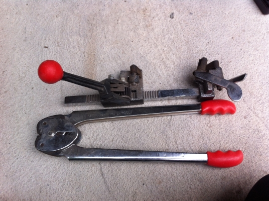 ชุดดึงสายรัดกล่อง HULI และตัวย่ำสายรัดให้ติดกัน ขนาด 12- 16 มม.