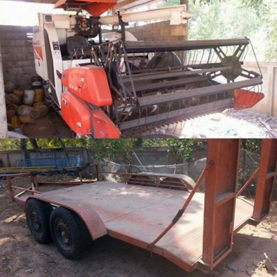 ขายรถเกี่ยวข้าวพร้อมเทรลเลอร์KUBOTA DC70G ระบบอุ้ม เครื่องดี ทำงานขยัน เกี่ยวเร็ว สภาพพร้อมใช้งาน สนใจโทร 090-8588220คุณนะ ID:narong498 หรือwww.truck.in.th/498 หรือfb:ณรงค์ ซื้อขายรถมือสอง(เว็บไซต์ส่วนตัว