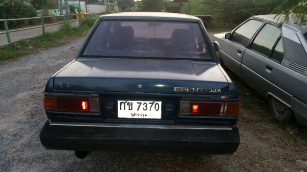 โตโยต้า DX  4ประตู KE70 เอกสารพร้อมโอน ขาย 18,500 บาท