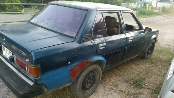 โตโยต้า DX  4ประตู KE70 เอกสารพร้อมโอน ขาย 18,500 บาท