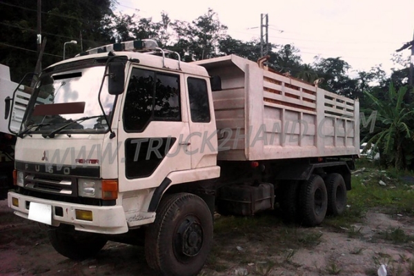 รถบรรทุก 10 ล้อดัมพ์ MITSUBISHI FUSO รถบรรทุก 10 ล้อดัมพ์ MITSUBISHI FUSO