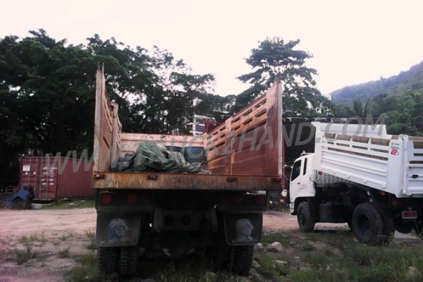 รถบรรทุก 10 ล้อดัมพ์ MITSUBISHI FUSO รถบรรทุก 10 ล้อดัมพ์ MITSUBISHI FUSO