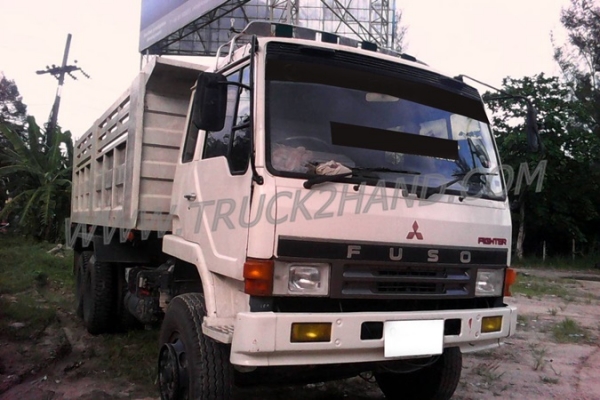 รถบรรทุก 10 ล้อดัมพ์ MITSUBISHI FUSO รถบรรทุก 10 ล้อดัมพ์ MITSUBISHI FUSO
