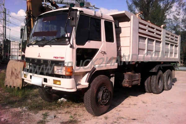 รถบรรทุก 10 ล้อดัมพ์   MITSUBISHI    FUSO
