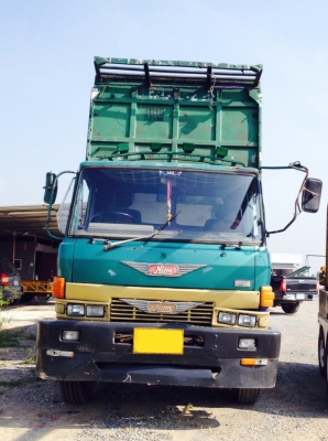 รถบรรทุก HINO 10 ล้อ ดั้ม KT925 มีกระบะข้าง
