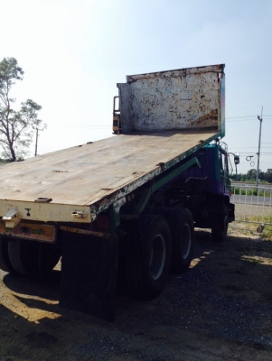 รถบรรทุก HINO 10 ล้อ ดั้ม KT925 มีกระบะข้าง