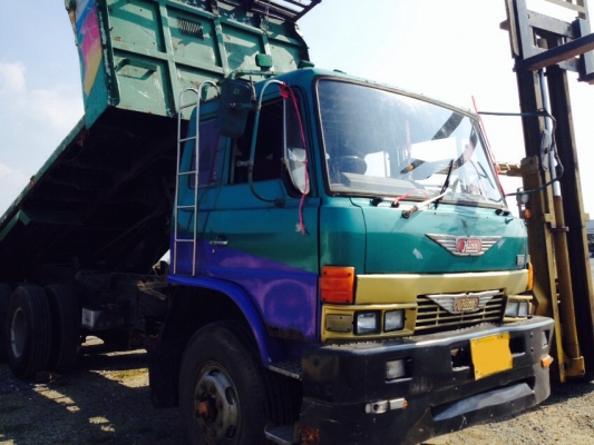 รถบรรทุก HINO 10 ล้อ ดั้ม KT925 มีกระบะข้าง