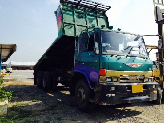 รถบรรทุก HINO 10 ล้อ ดั้ม KT925 มีกระบะข้าง