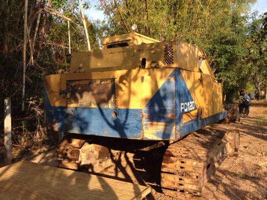 **385,000 บ.ต่อรอง**ขายแบคโฮ KOMATSU PC120-2 ปั้มเดิม เครื่อง ISUZU 6BD1-6สูบ เครื่อง ดี แน่น ปั้มดี แรงดี ทำงานดี เร็วดี คล่องตัว บูมอาร์มใหญ่ สวยไม่ปะไม่ดาม บุ้งกี๋หนา ใหญ่ เอวใหญ่ แน่นดี ไม่แตกไม่ร้าว ช่วงล่าง70-80\% โซ่ดี แทร็กหนา โรลเลอร์ดี สป็อคเก็ตด