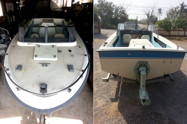 ขขายเรือ ขนาด 18 ฟุด มือสองจากญี่ปุ่น