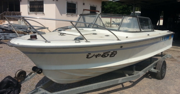 ขขายเรือ ขนาด 18 ฟุด มือสองจากญี่ปุ่น