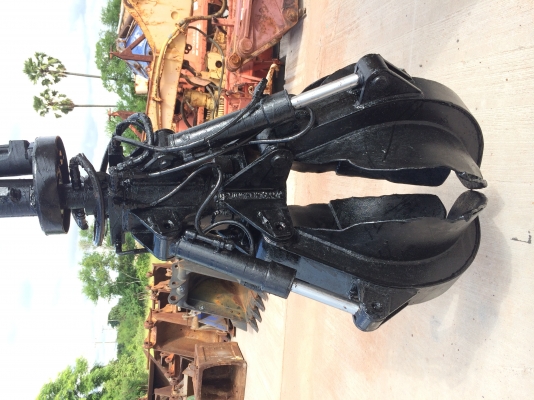 ขาย!! ปากคีบดอกบัวติดรถแบคโฮ ขาย!! ปากคีบดอกบัวติดรถแบคโฮ