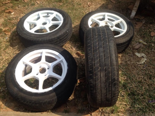 ล้อ P-1 ก้านตรง ขอบ15 พร้อมยาง ไม่คด ไม่ดุ้ง พร้อมส่งทั่วไทย ถูกๆไปเลยจ้า ล้อ P-1 ก้านตรง ขอบ15 พร้อมยาง ไม่คด ไม่ดุ้ง พร้อมส่งทั่วไทย ถูกๆไปเลยจ้า