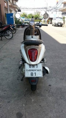 scoopy 110i ขาวมุก กท81 ล้อแมก เครื่องดีมาก 21,000