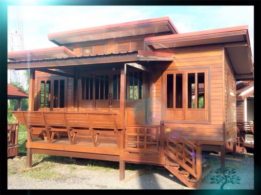 บ้านน็อกดาวน์งานสวยไม้แท้สด-ผ่อน