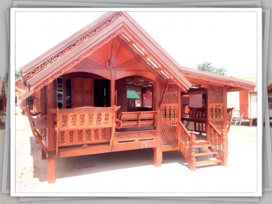 บ้านน็อกดาวน์งานสวยไม้แท้สด-ผ่อน