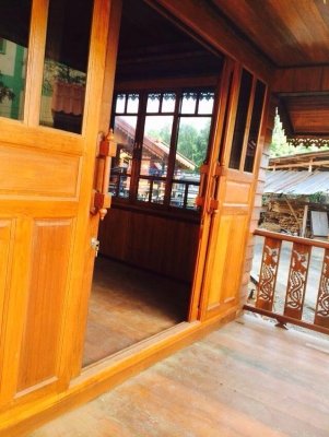 บ้านน็อกดาวน์งานสวยไม้แท้สด-ผ่อน
