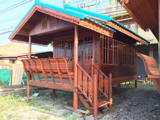 บ้านน็อกดาวน์งานสวยไม้แท้สด-ผ่อน